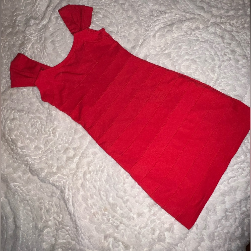 Sexy! Red BIKBOK top shop dress